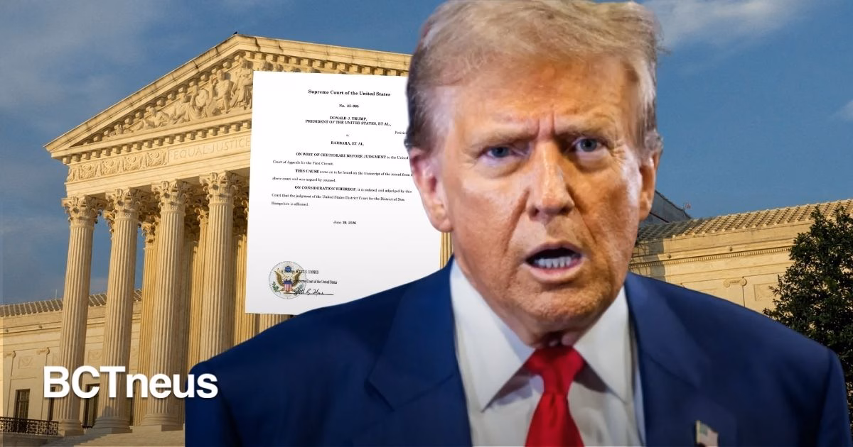 Articulo - Suprema Corte frena a Trump y mantiene ciudadanía por nacimiento en Estados Unidos