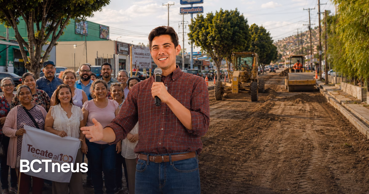 Articulo - Román Cota arranca rehabilitación de bulevar Santa Anita con inversión de 8 mdp