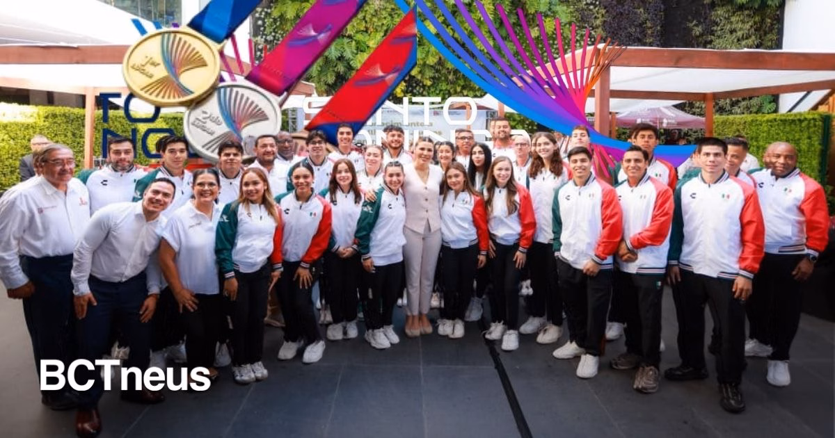 Articulo - Atletas medallistas de BC reciben 470 mil pesos en apoyos tras brillar en Centroamericanos