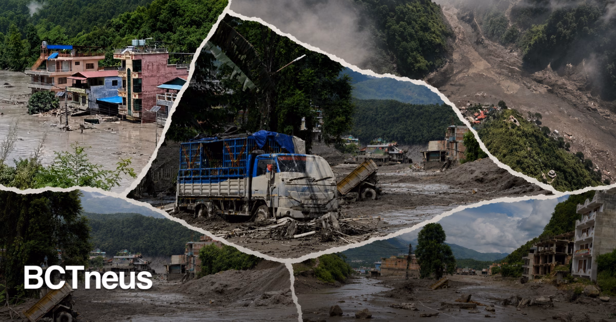 Articulo - Inundaciones arrasan comunidades en Nepal y China; hay al menos 160 muertos