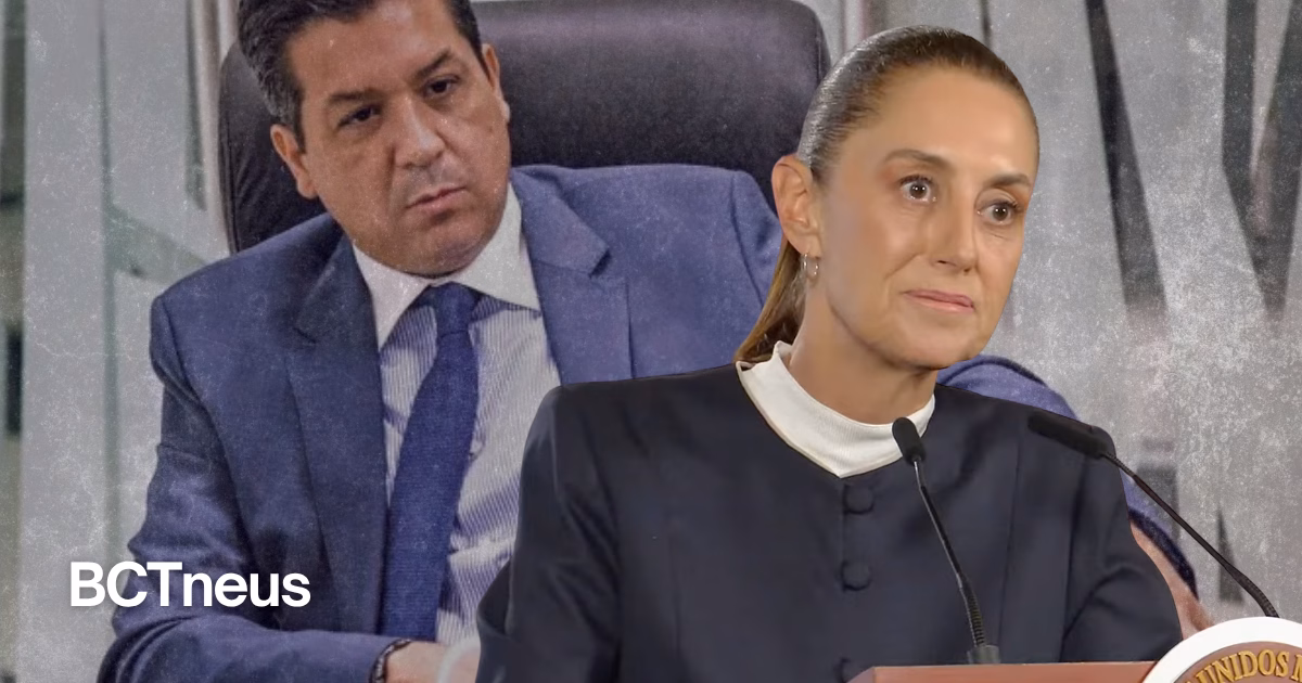 Articulo - Sheinbaum se burla de Cabeza de Vaca: “Está muy difícil hacer campaña desde EU”