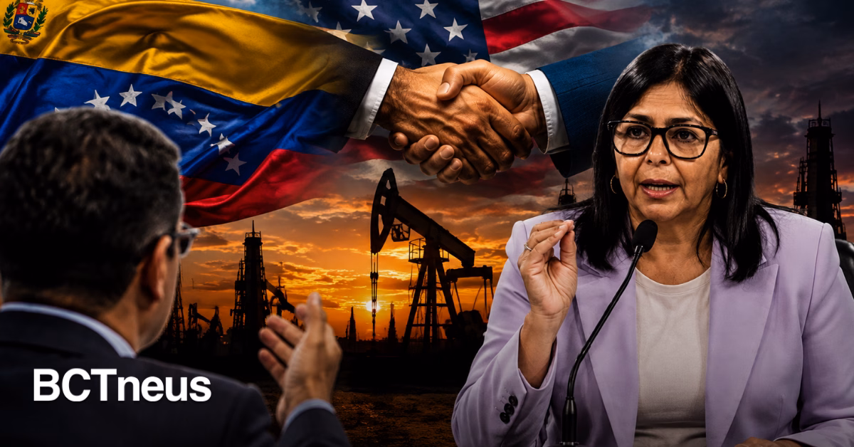 Articulo - Oposición venezolana exige a Delcy Rodríguez revelar detalles del acuerdo petrolero con EU