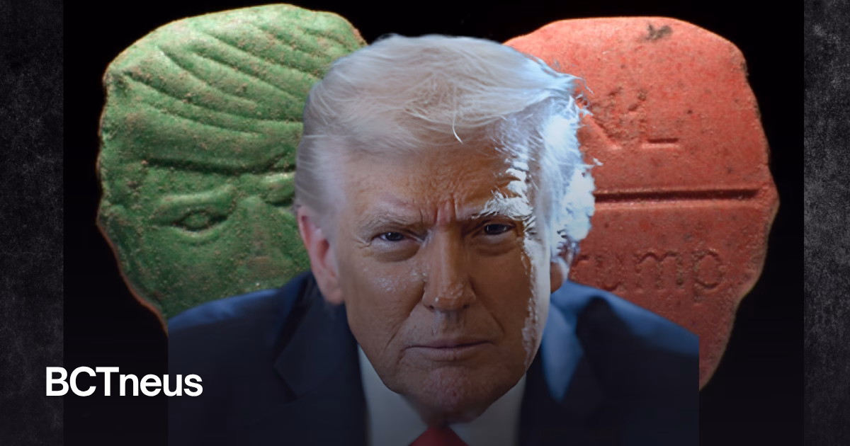 Articulo - El rostro de Trump en  pastillaS DE EXT4S1S; lanzan alerta en Países Bajos
