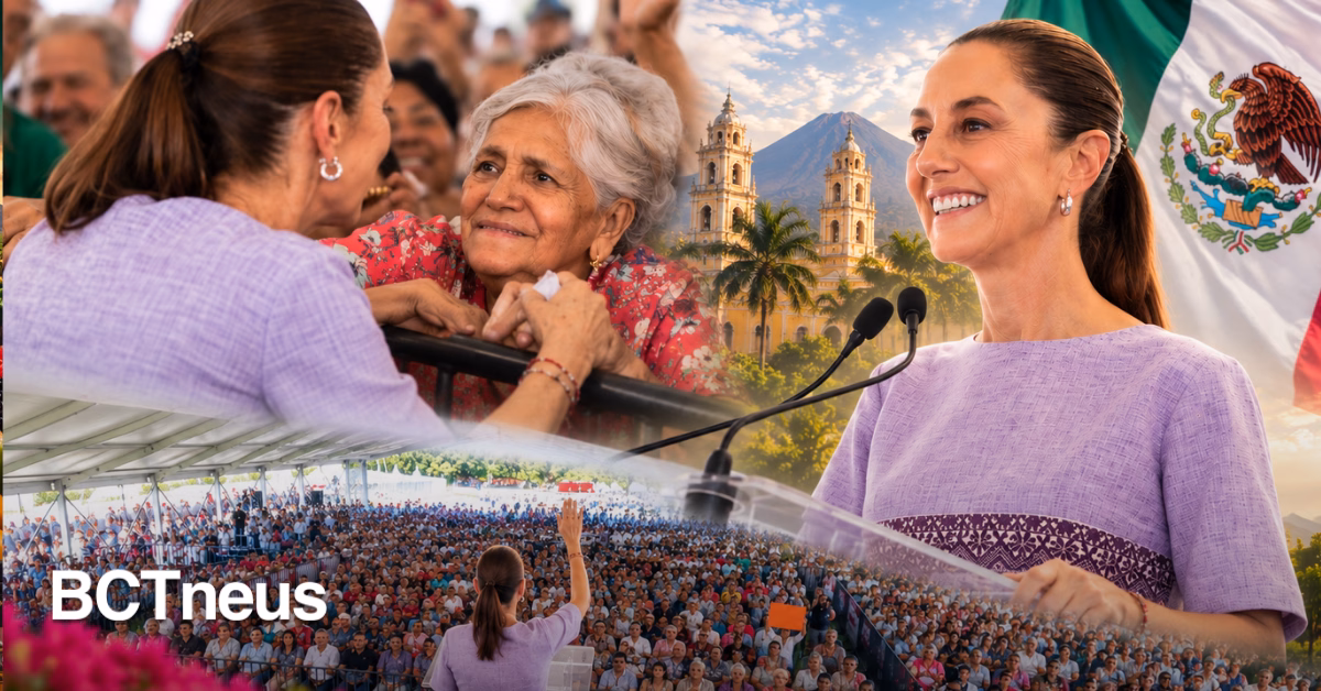 Articulo - “El pueblo es el camino”: Sheinbaum defiende la continuidad de la 4T desde Colima