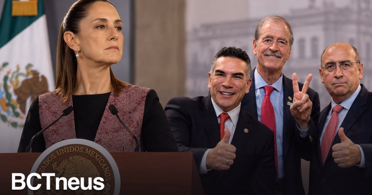 Articulo - Sheinbaum  ironiza sobre el "affaire" político entre Alito y Fox: “Se fueron para atrás”