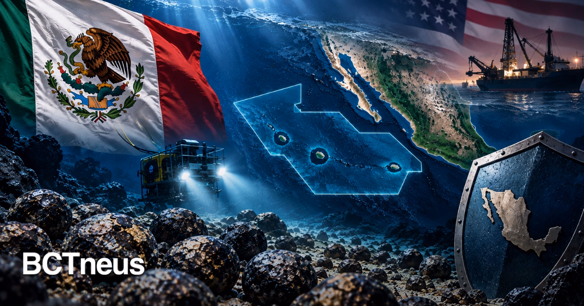 Articulo - México guarda una enorme riqueza mineral bajo el Pacífico; proponen protegerla ante otros países