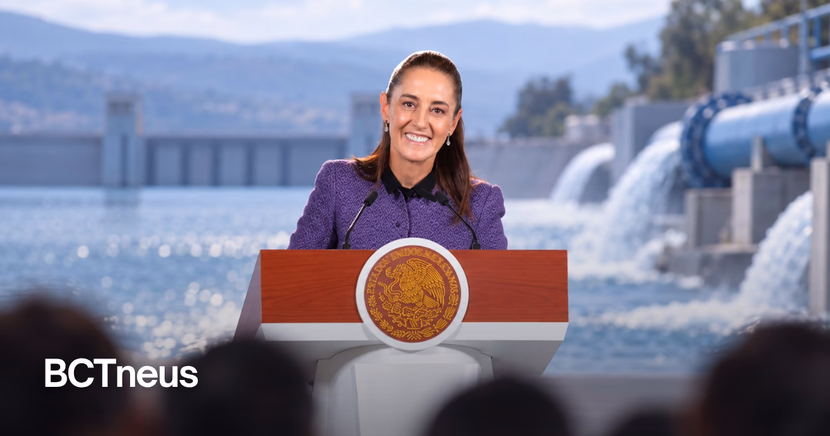 Articulo - México alcanza 82.4% de viviendas con agua entubada: Sheinbaum