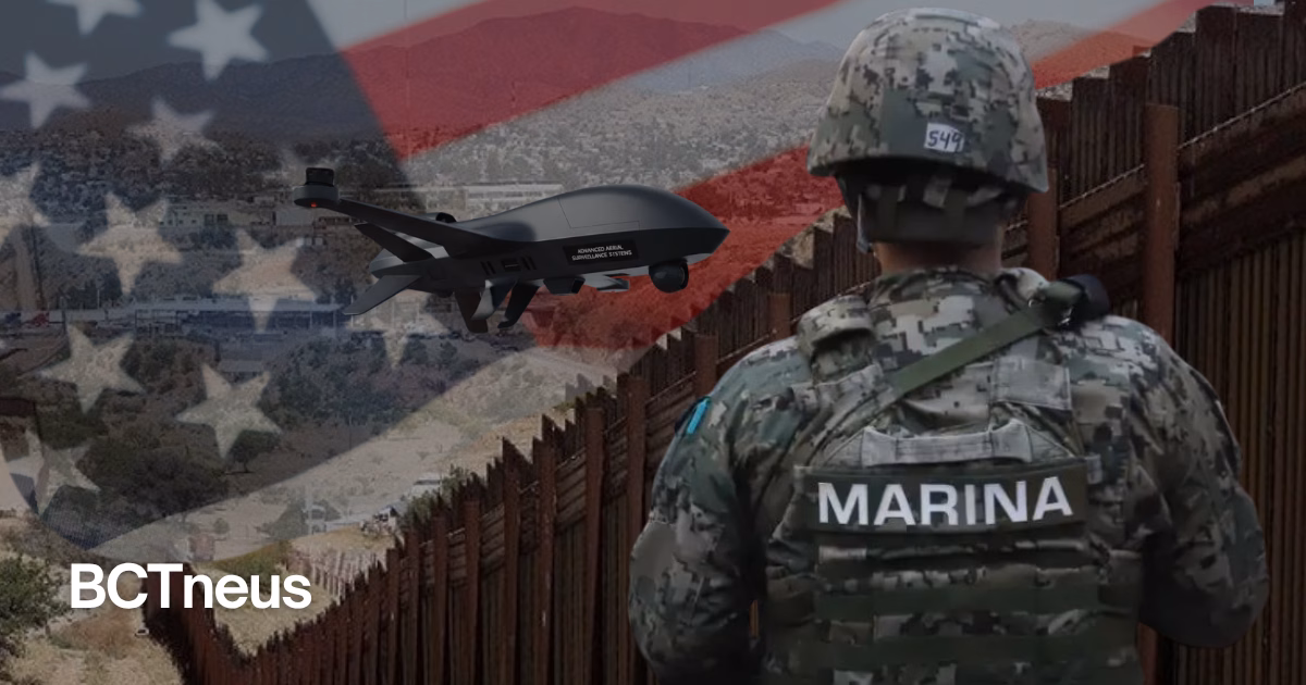 Articulo - EU despliega 500 soldados en la frontera y México responde con 159 marinos y drones