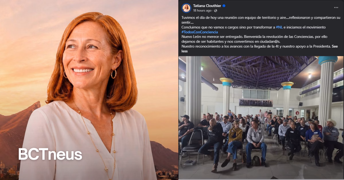 Articulo - Tatiana Clouthier lanza el movimiento Todos con Conciencia en Nuevo León tras la designación de Clara Luz Flores