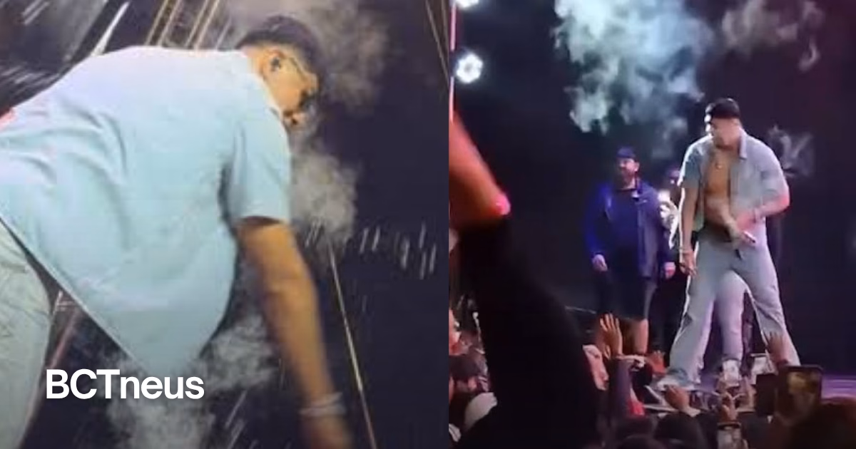 Articulo - El Bogueto abandona concierto en Veracruz tras pelearse con un fan