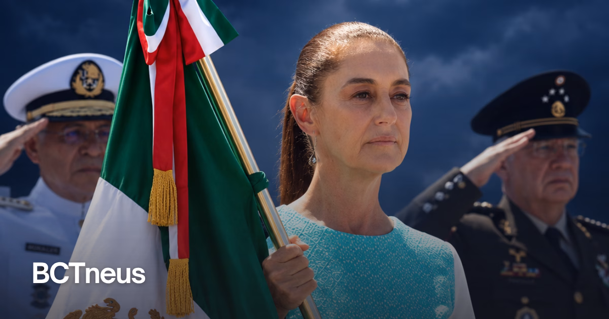 Articulo - 205 años de historia: Sheinbaum rinde honores a la Armada de México en Veracruz