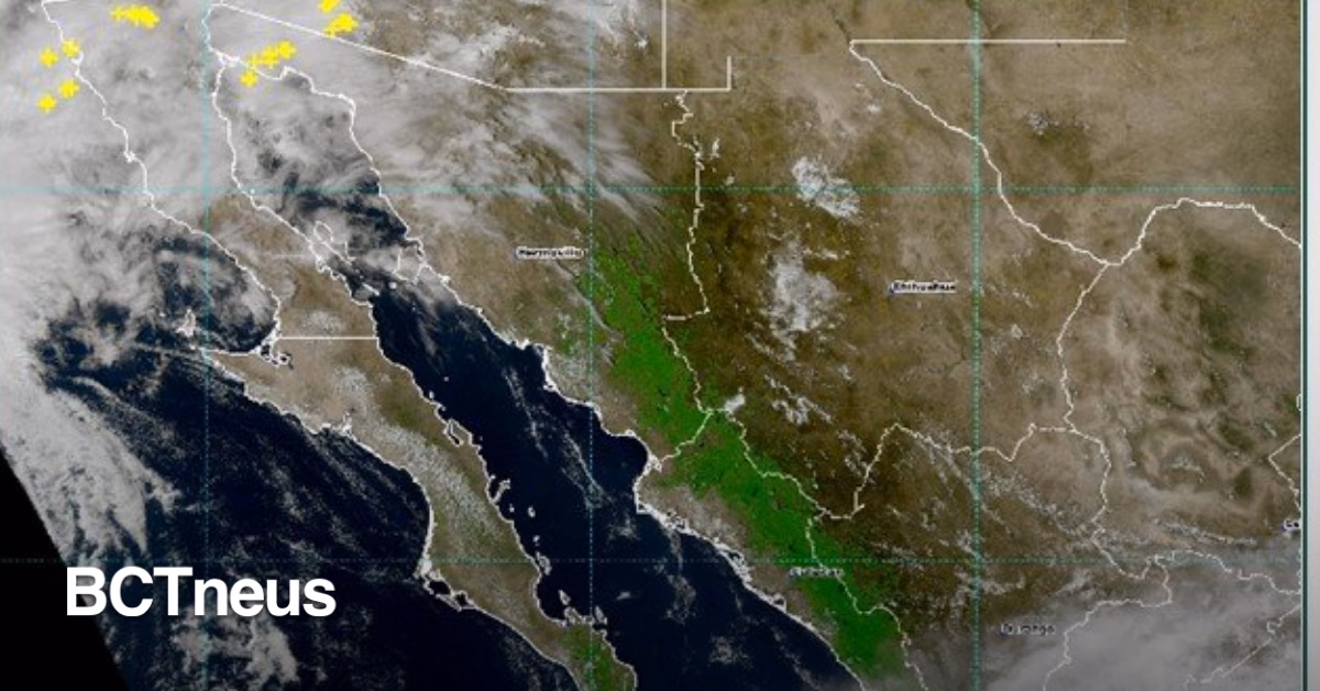 Articulo - Lluvias, viento y oleaje de hasta siete metros: piden extremar precauciones en BC