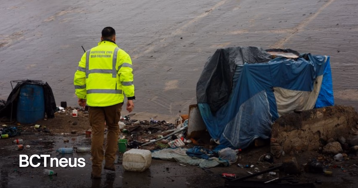 Articulo - Evacuan de emergencia a más de cien personas en el Río Tijuana ante el aumento del cauce por las lluvias