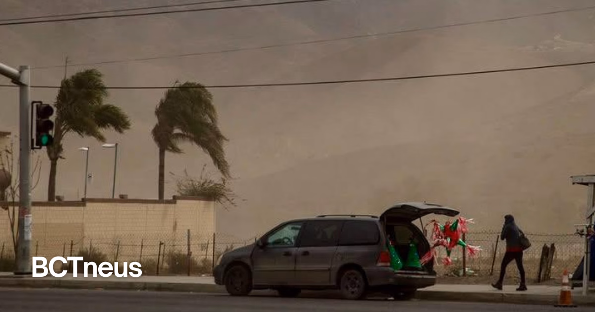 Articulo - Condición Santa Ana llega con todo... Tijuana arderá con 34 grados y vientos de hasta 100 km/h