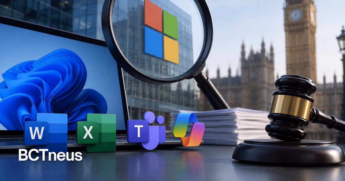 Articulo - Reino Unido va contra el poder de Microsoft e investigan el negocio multimillonario detrás de Windows, Office y la IA