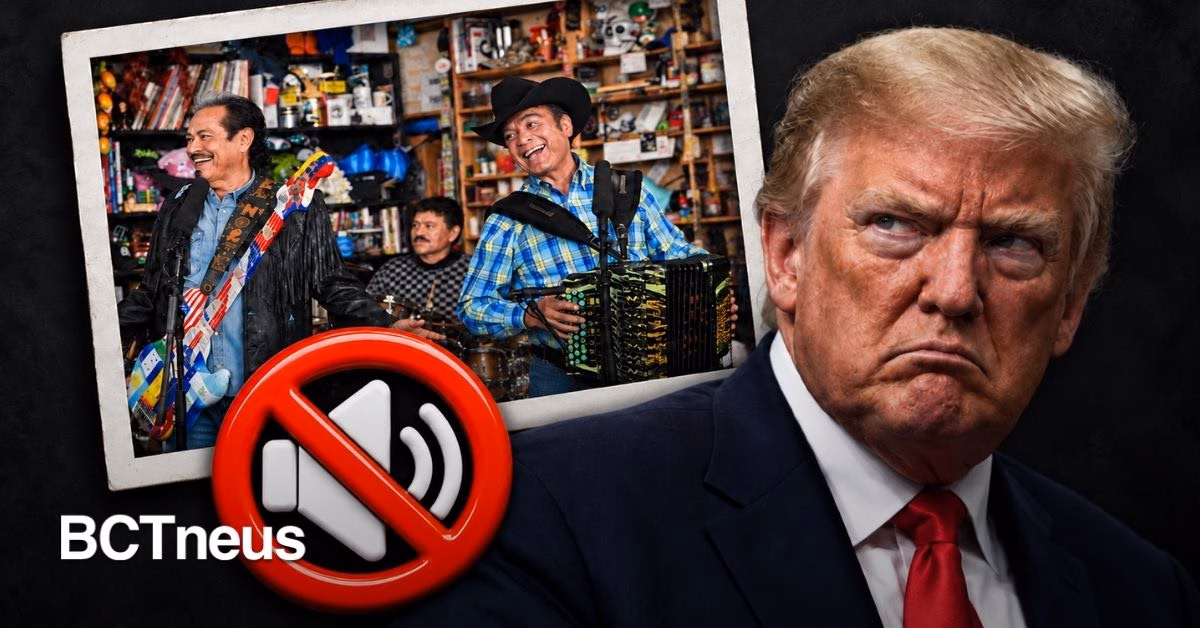 Articulo - ¿Presión de Trump? Censuran mensaje de apoyo a latinos en la presentación de Los Tigres del Norte