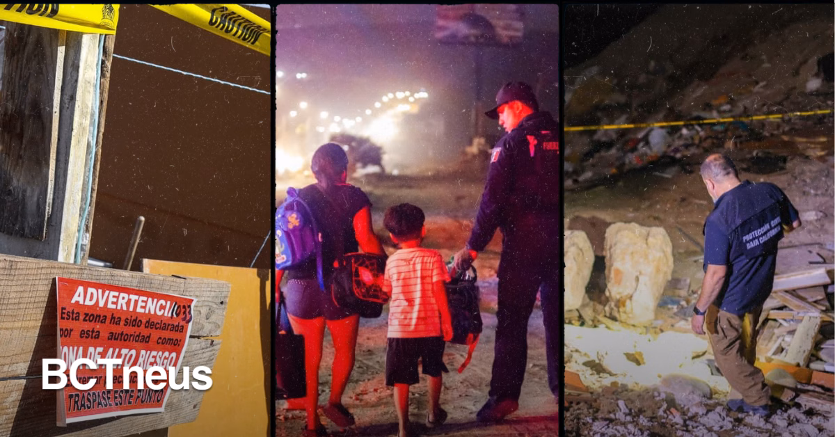 Articulo - Actúan ante riesgo de deslave: evacúan a familias y ofrecen resguardo en Tijuana