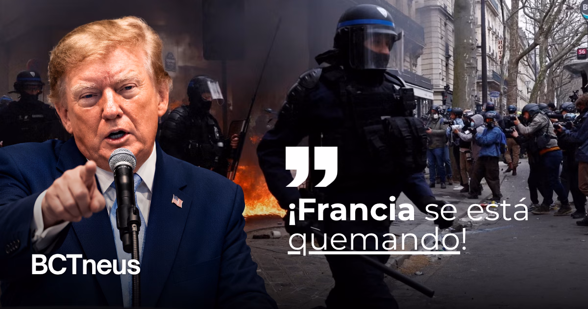 Articulo - “¡Francia se está quemando!”: Donald Trump lanza una dura advertencia sobre la inmigración en Europa