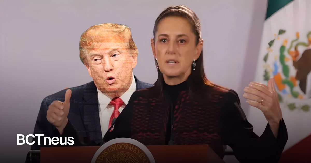 Articulo - Sheinbaum niega que Trump haya usado la palabra “narcopolítico” en sus conversaciones