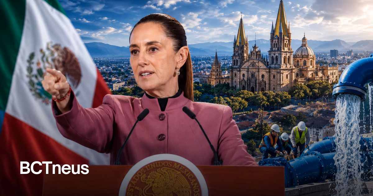 Articulo - Sheinbaum al rescate de Guadalajara; Federación asume costo de obras contra crisis del agua y rechaza privatización