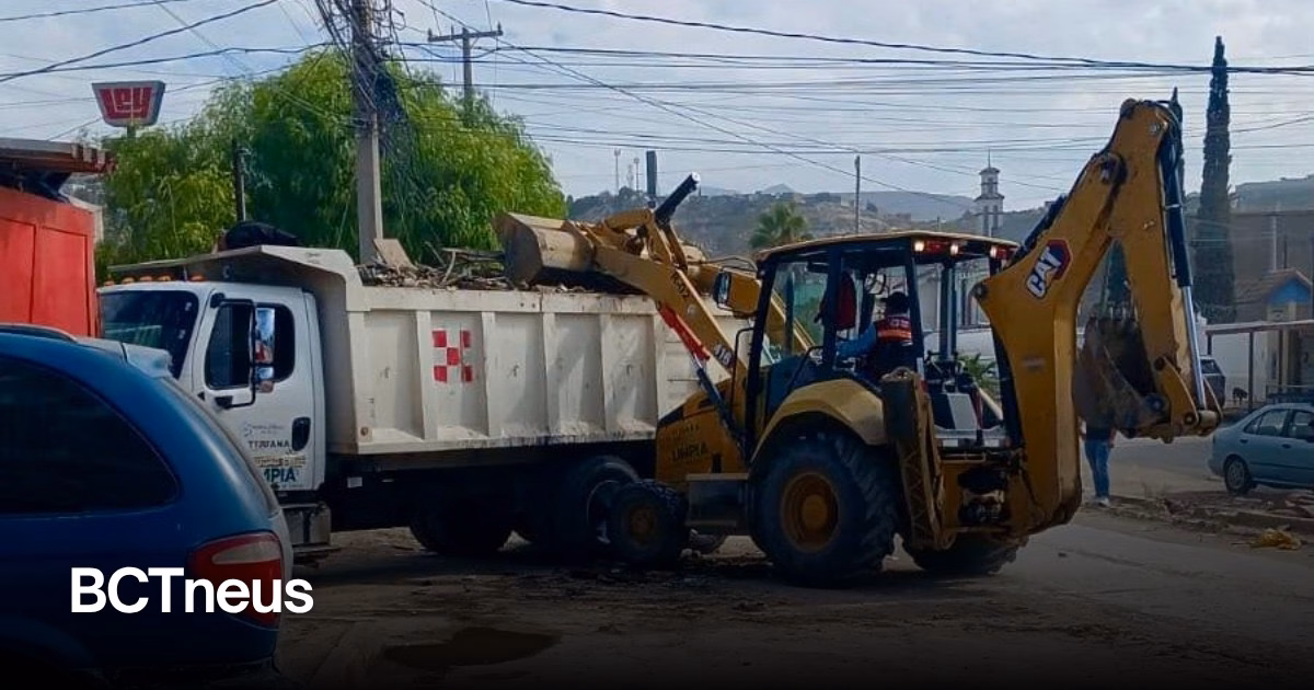 Articulo - Ismael Burgueño despliega operativo de desazolve y limpieza preventiva en Tijuana